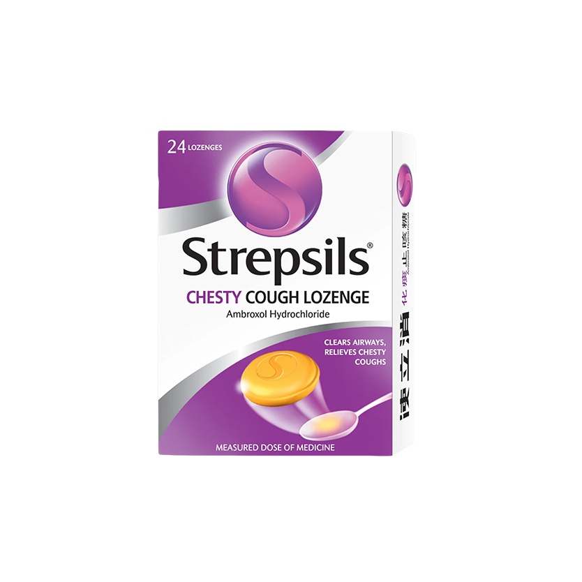 STREPSILS CHESTY COUGH LOZENGE 24'S
