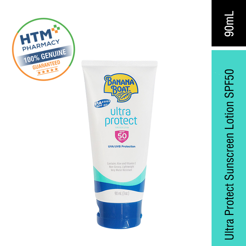 Banana Boat Ultra Protect Sunscreen Lotion SPF50 90ml /3oz