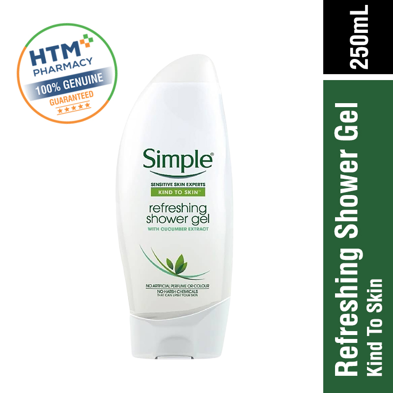 Simple Refreshing Shower Gel 250ml