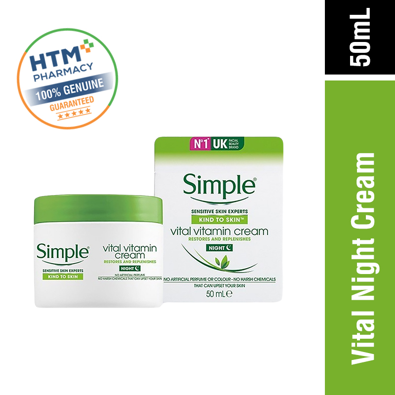 Simple Vital Vitamin Night Cream 50ML
