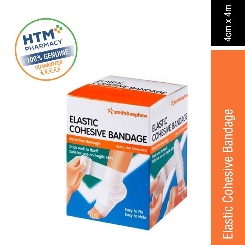 Smith & Nephew Elastic Cohesive Bandage 4CM X 4M