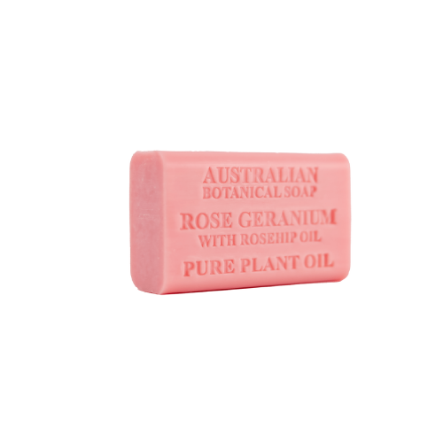 AUSTRALIAN BOTANICAL SOAP 200GM-ROSE GERANIUM