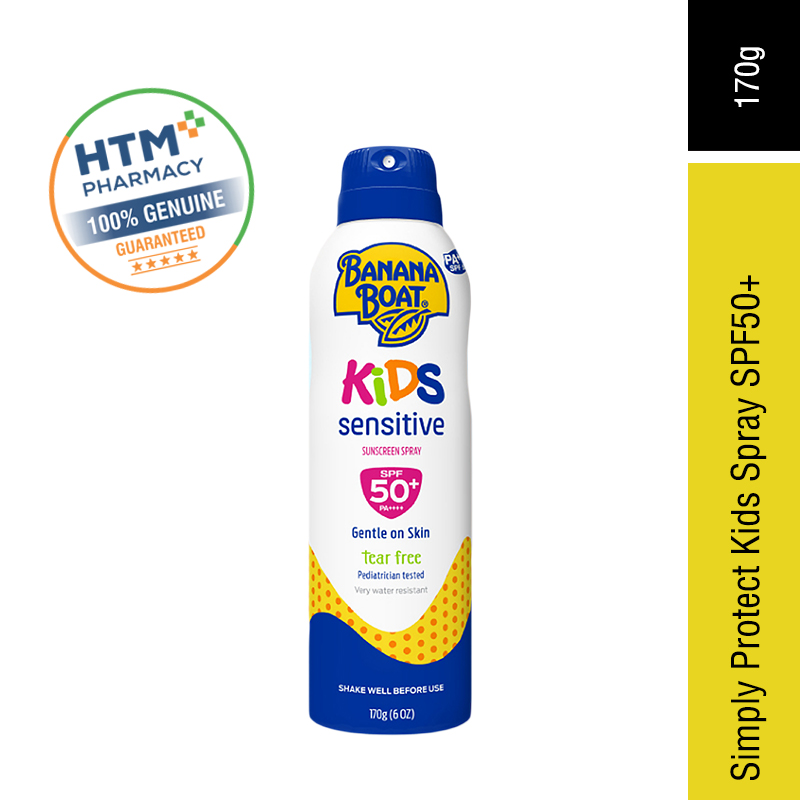 Banana Boat Simply Protect Kids Spray SPF50+ 170g