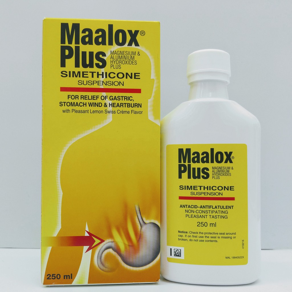 Maalox Plus Suspension 250ml