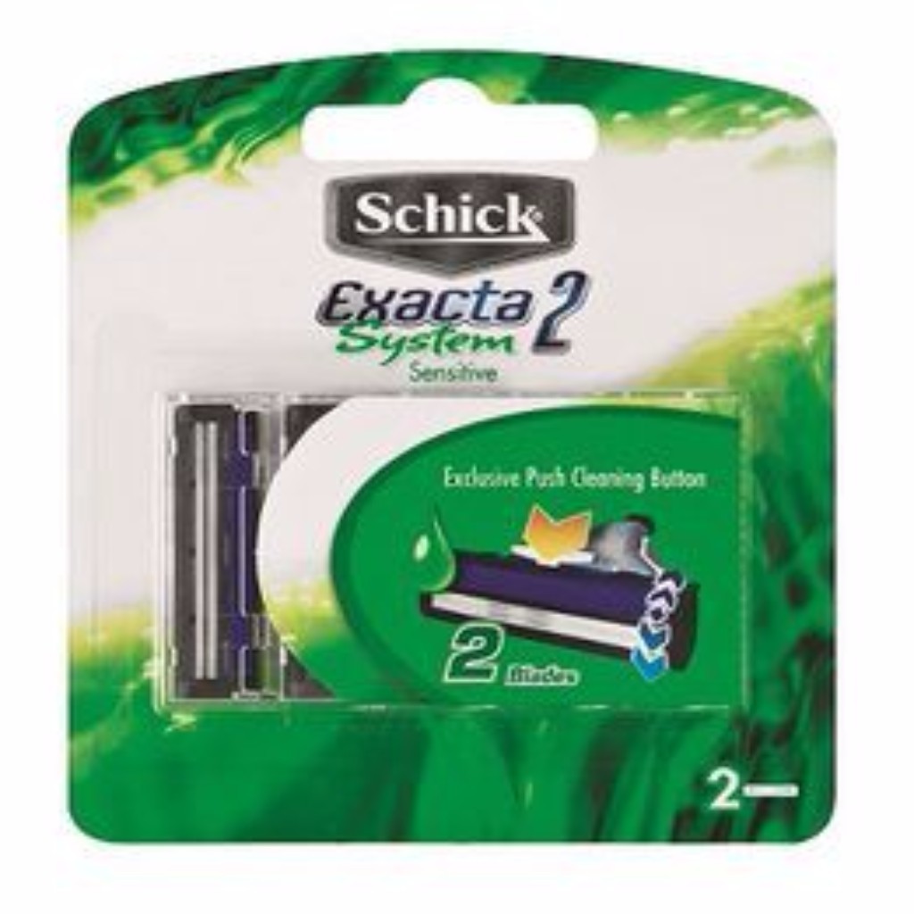 SCHICK EXACTA 2 SYSTEM REFILL 2'S