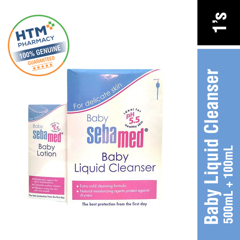 Sebamed Baby Liquid Cleanser 500ML +100ml