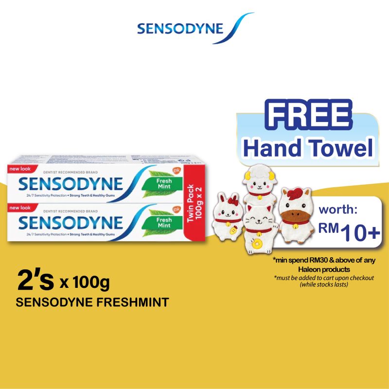 SENSODYNE FRESHMINT 2 x 100G