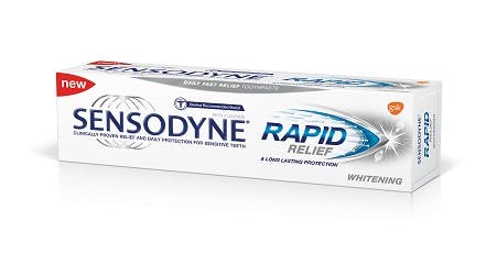 Sensodyne Rapid Relief 2 x 100G - Whitening