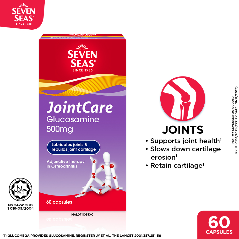 Seven Seas Jointcare Glucosamine 500mg 60's