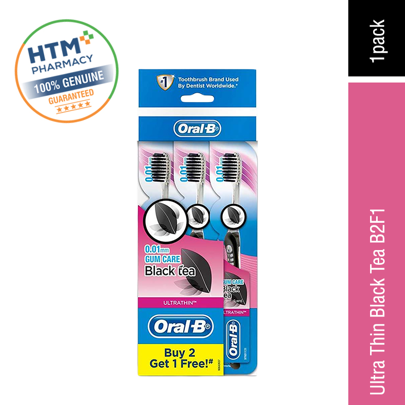 Oral B Ultra Thin Black Tea Buy 2 Free 1