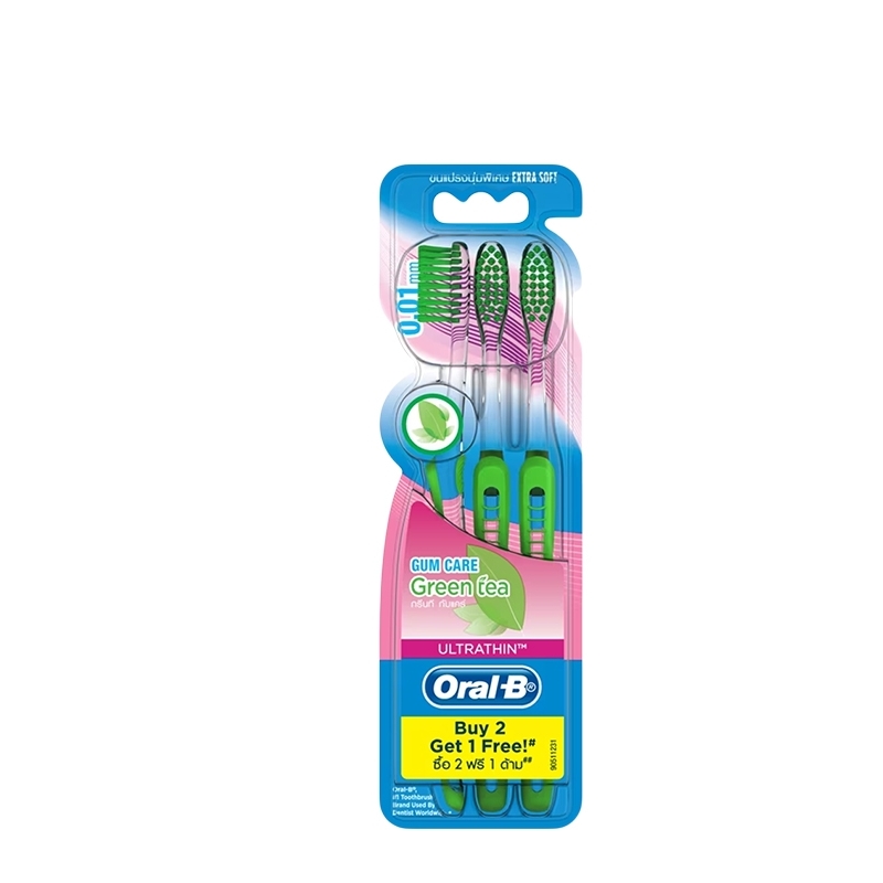 Oral B Ultra Thin Green Tea Buy 2 Free 1
