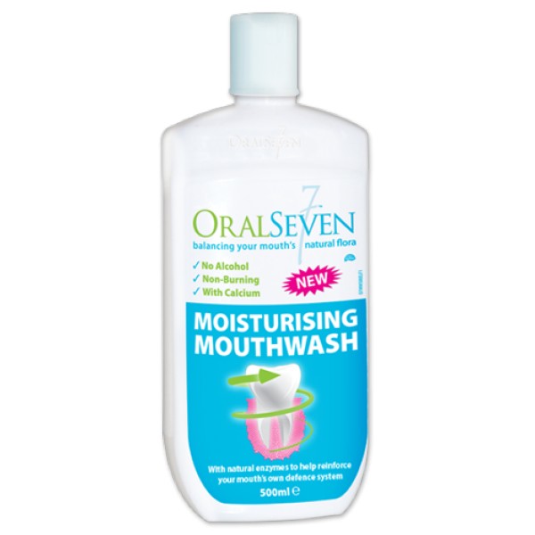 Oralseven Moisturising Mouthwash 500ML