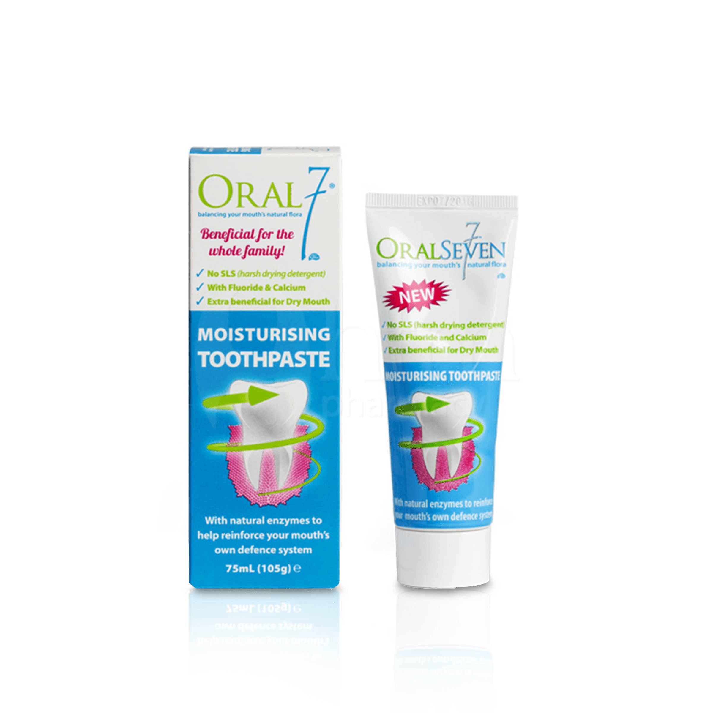 Oralseven Moisturising Toothpaste 105G