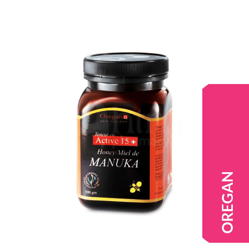 Oregan Active 15+ Manuka Honey 500G