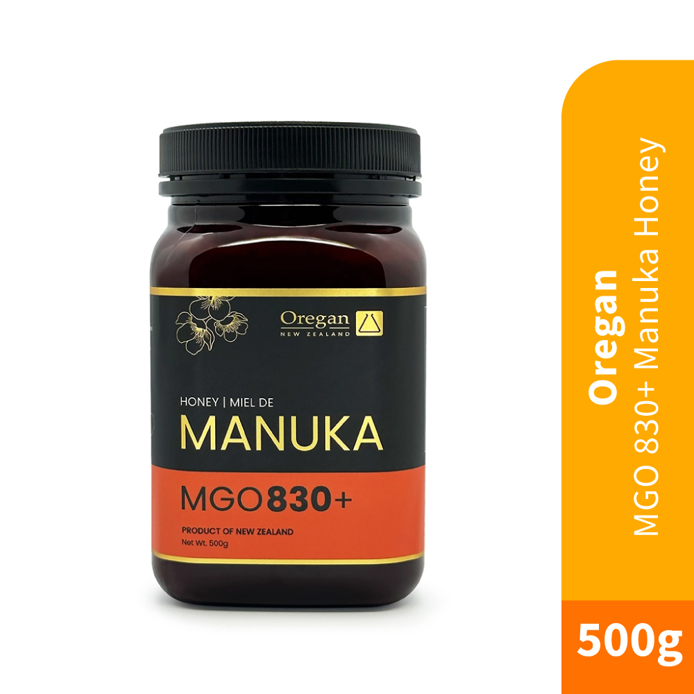 OREGAN NEW ZEALAND Madu Manuka MGO 830+ 500g Manuka Honey, Madu Original, Madu Asli