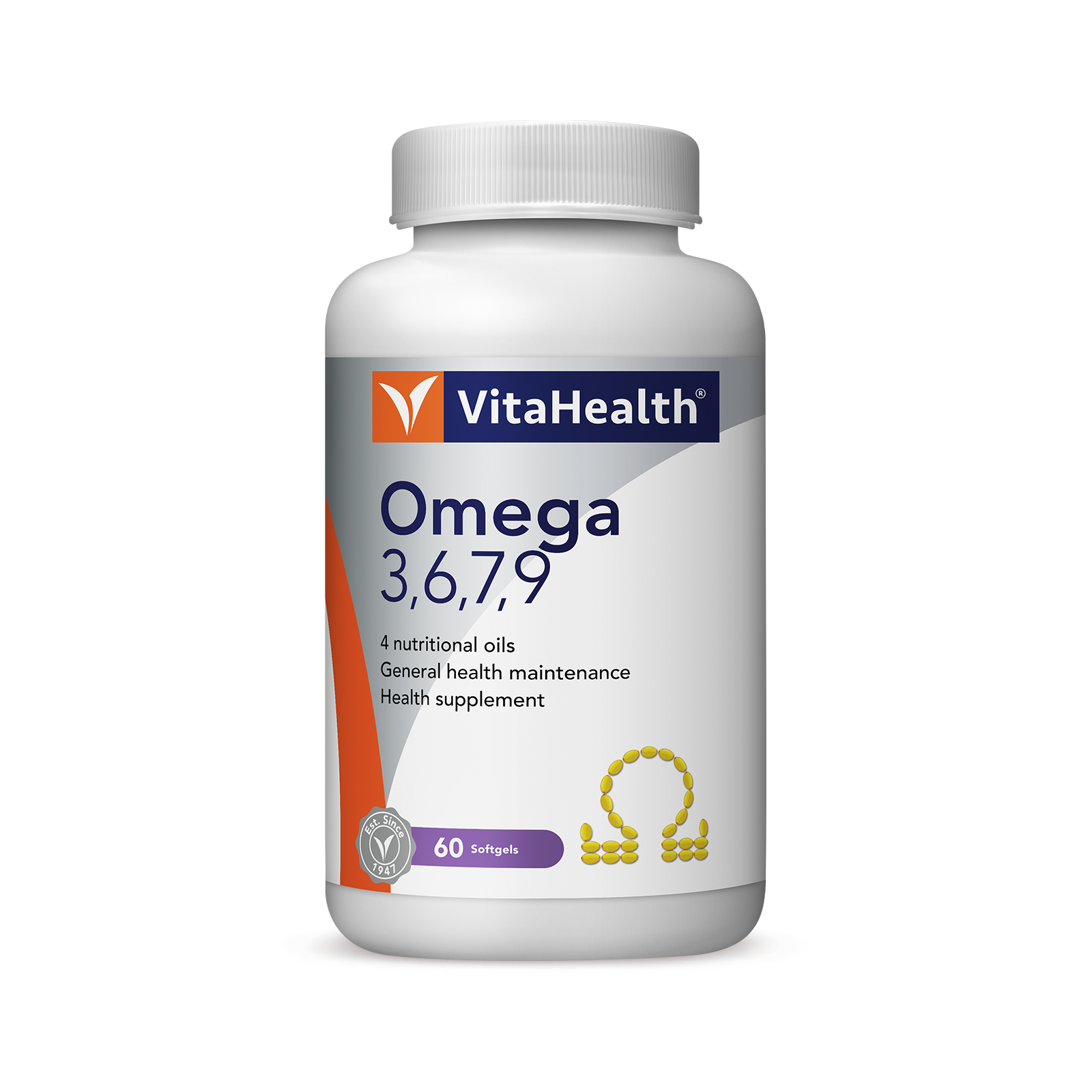 Vitahealth Omega 3,6,7,9 60'S