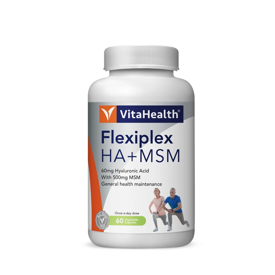 VITAHEALTH Flexiplex HA+MSM 60'S- Hyaluronic Acid, Joint Supplement, Joint