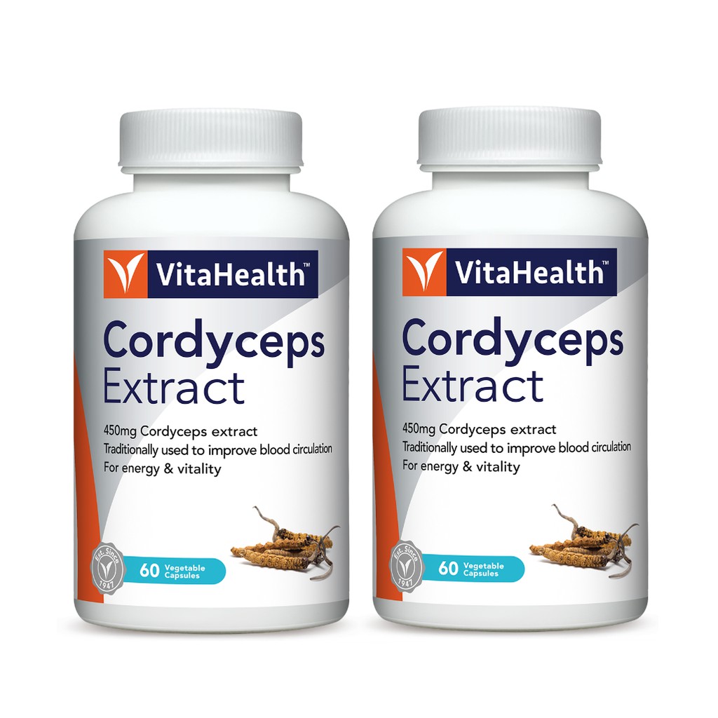 Vitahealth Cordyceps Extract 2 x 60'S