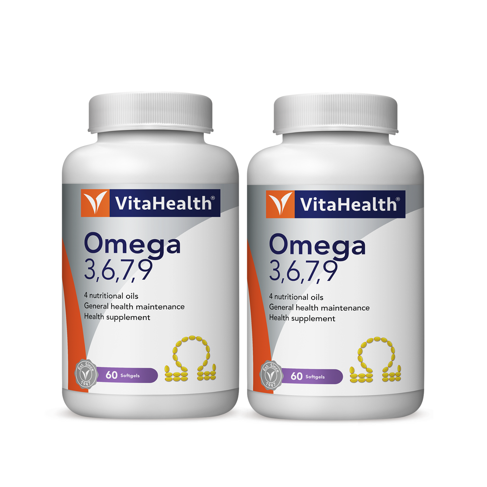 Vitahealth Omega 3,6,7,9 60'S X 2