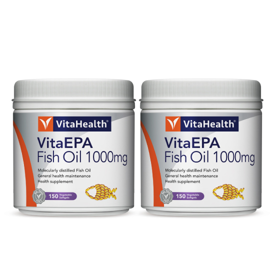 [FISH OIL] Vitahealth VitaEPA 1000MG 150's x 2