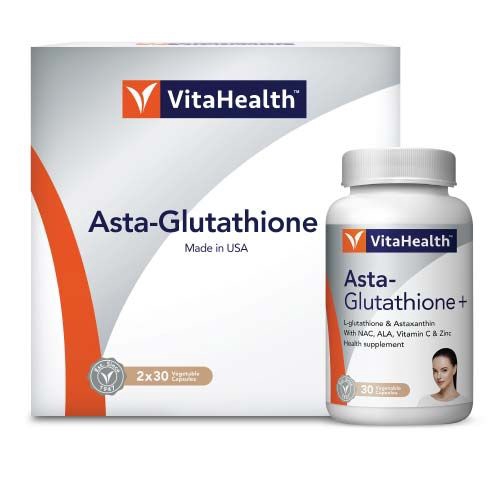 Vitahealth Asta-Glutathione Plus 2 X 30'S