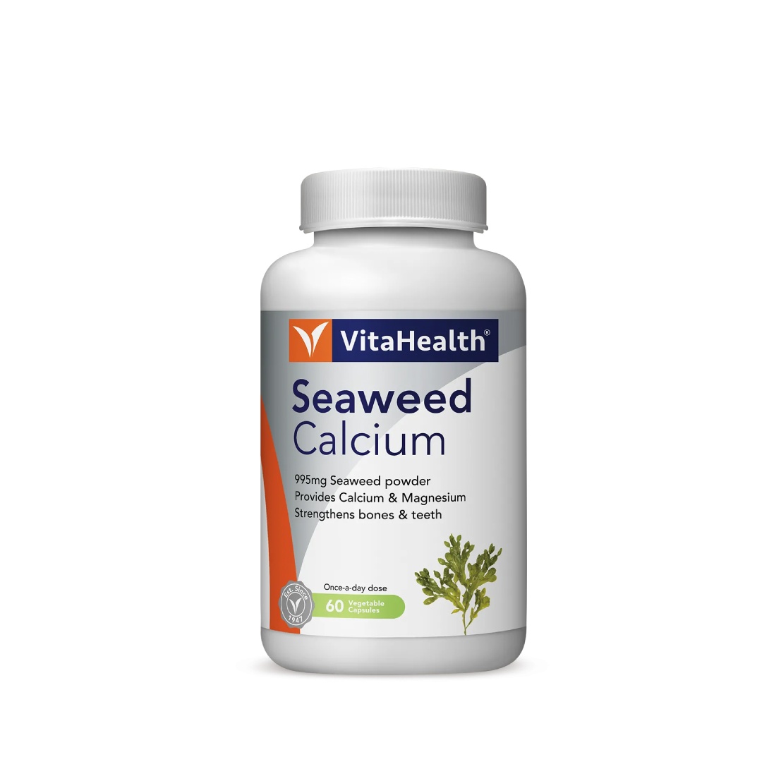 VITAHEALTH Seaweed Calcium 60's- Calcium, Magnesium, Bone