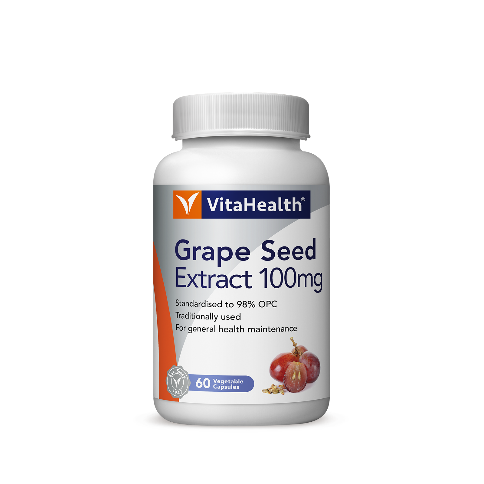 Vitahealth Grape Seed Extract 100MG 60'S