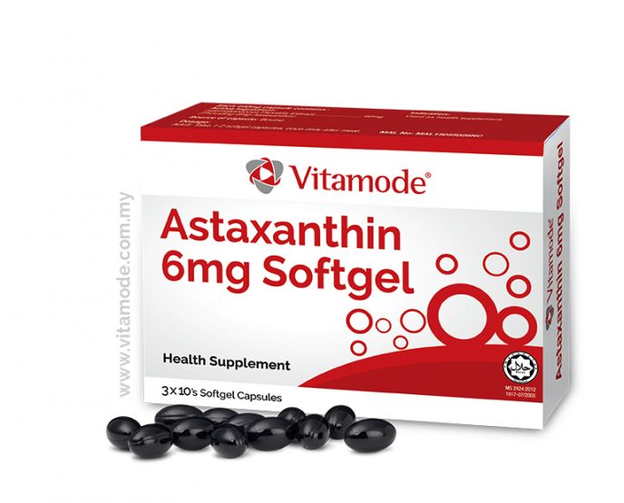 Vitamode Astaxanthin 6MG Softgel 30'S