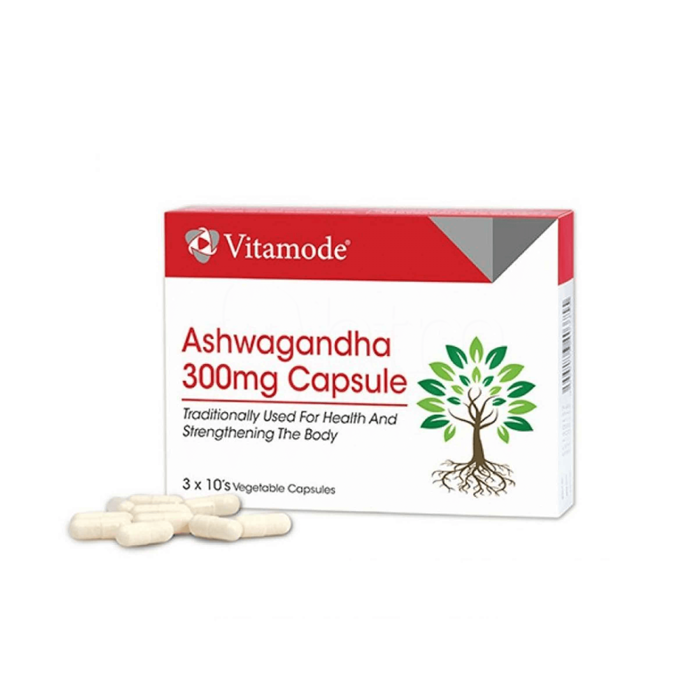 Vitamode Ashwagandha 300mg cap 30's