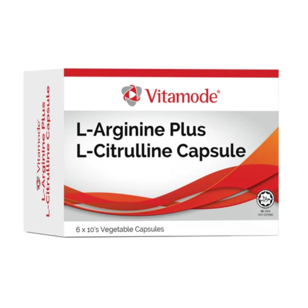 Vitamode L-Arginine Plus L-Citrulline Cap 60's