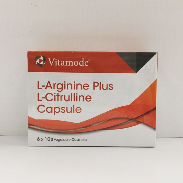 Vitamode L-Arginine Plus L-Citrulline Cap 60's
