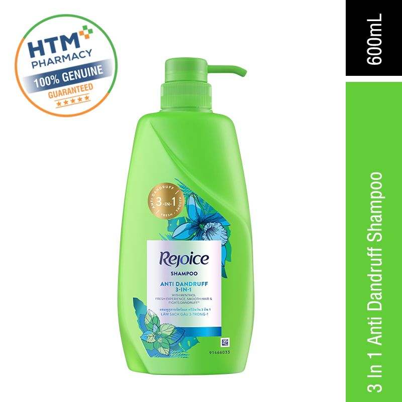 Rejoice 3 In 1 Shampoo 600ml - Anti Dandruff