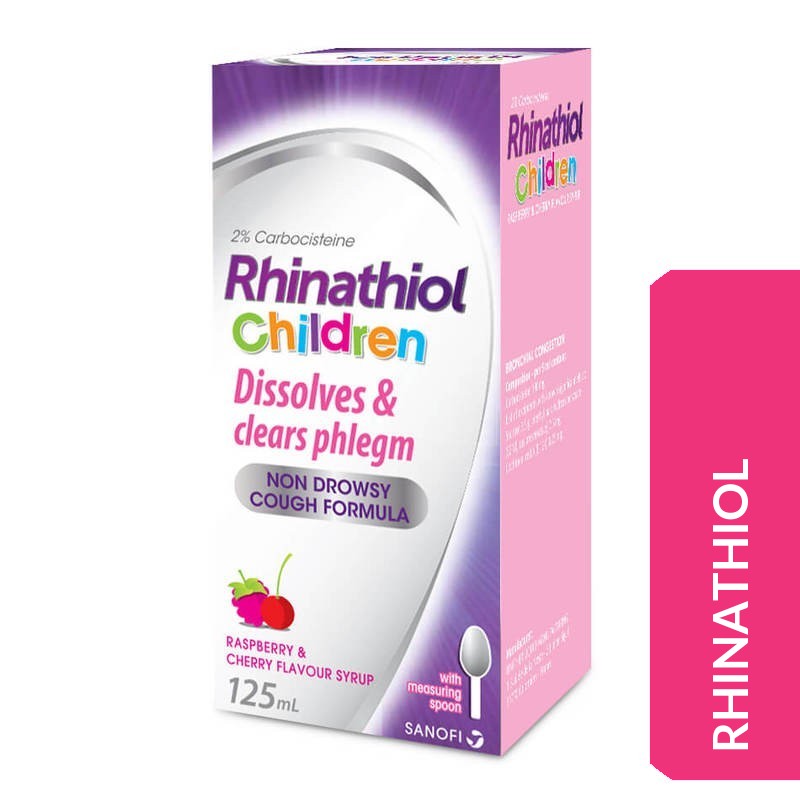 RHINATHIOL CHILDREN-INFANTS SYRUP 125ML