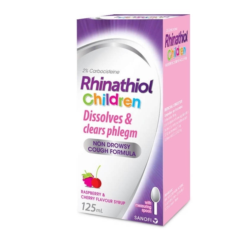RHINATHIOL CHILDREN-INFANTS SYRUP 125ML