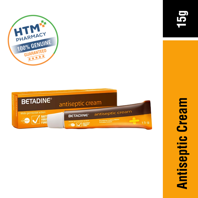 Betadine Antiseptic Cream 15g