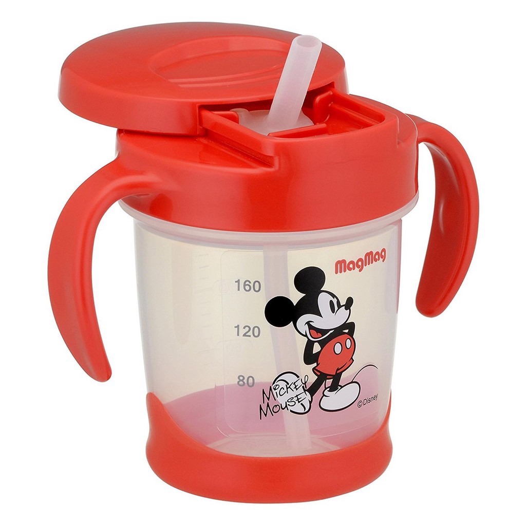 Pigeon Japan Mag Mag Straw Cup 160ml Mickey - 13720