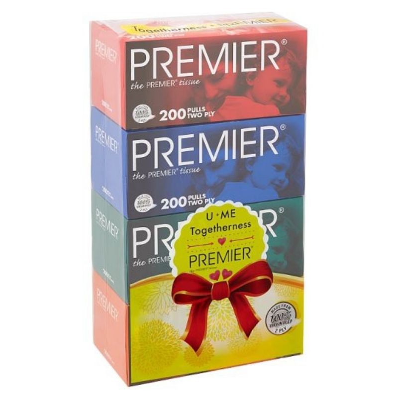 PREMIER TISSUE 200'S x 4