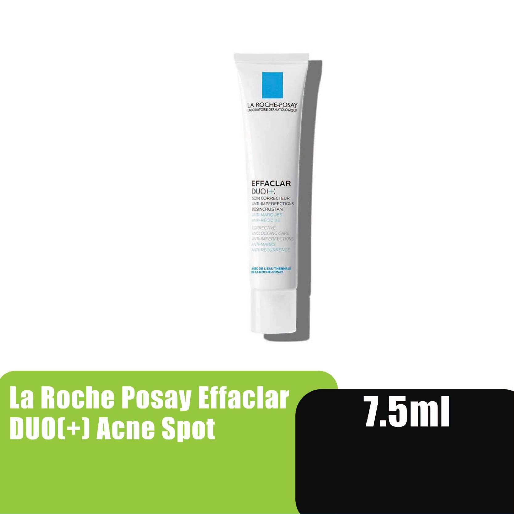 LA ROCHE POSAY Effaclar Duo Acne Spot Treatment 7.5ml Rawatan Titik Jerawat - Anti Acne / Jerawat 祛痘 去痘印 护肤品