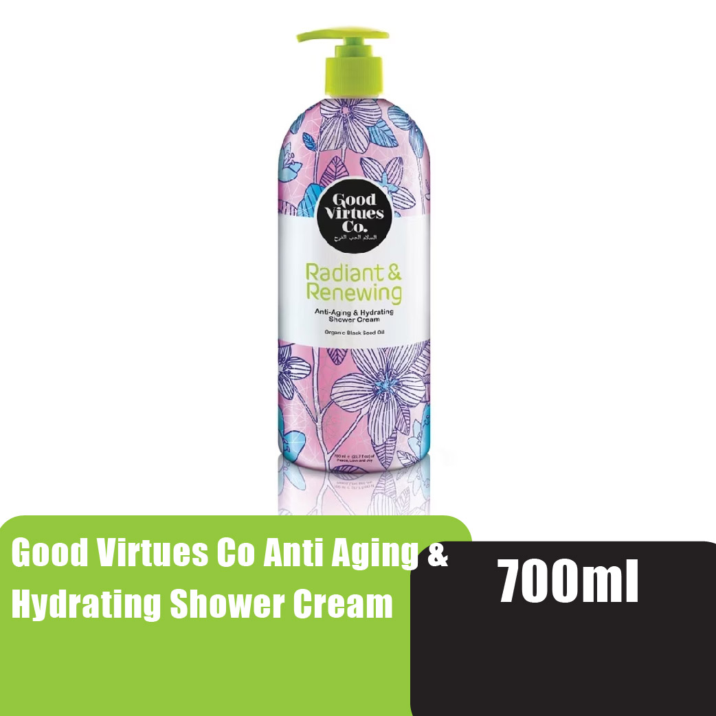 Good Virtues Co Anti-Aging & Hydrating Shower Cream 700ml