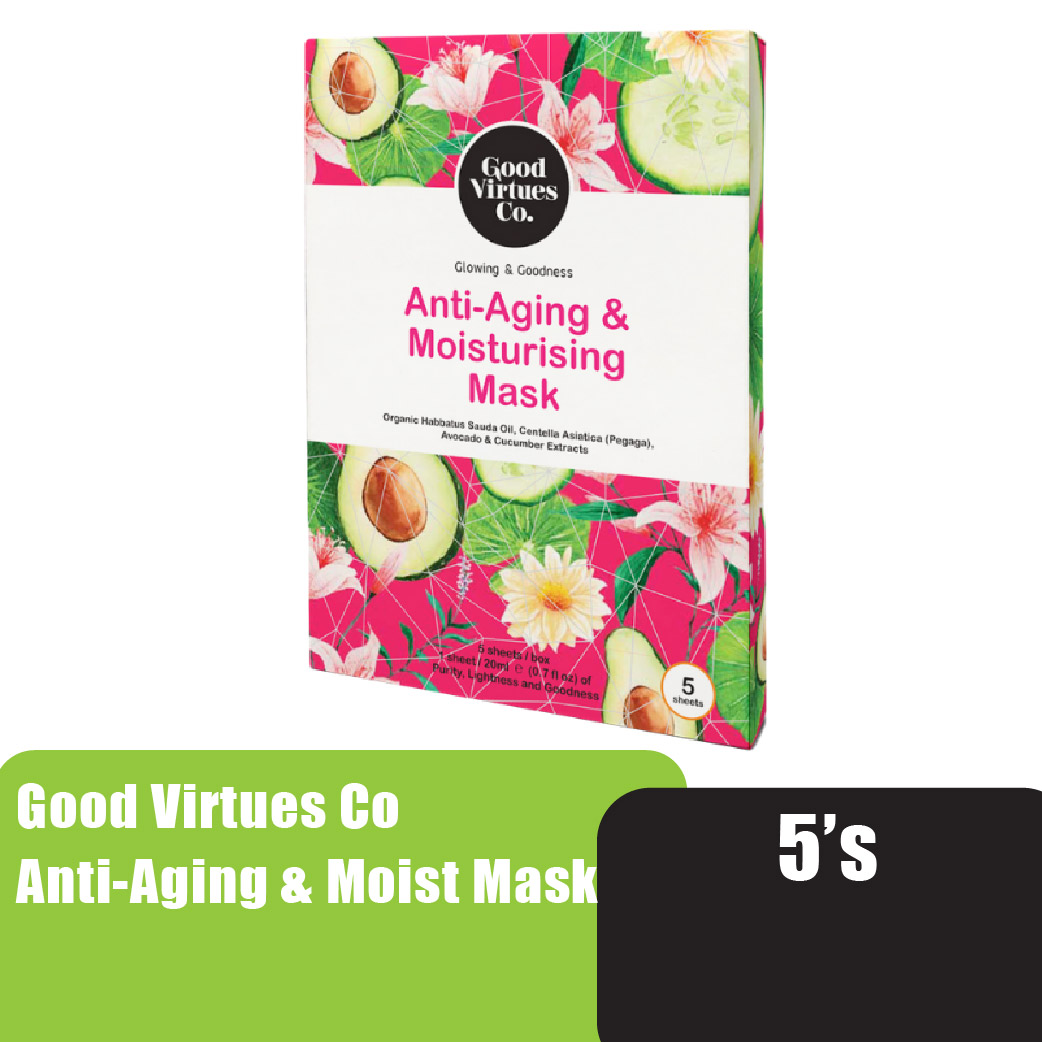 Good Virtues Co Anti-aging & Moisturising Mask 5's