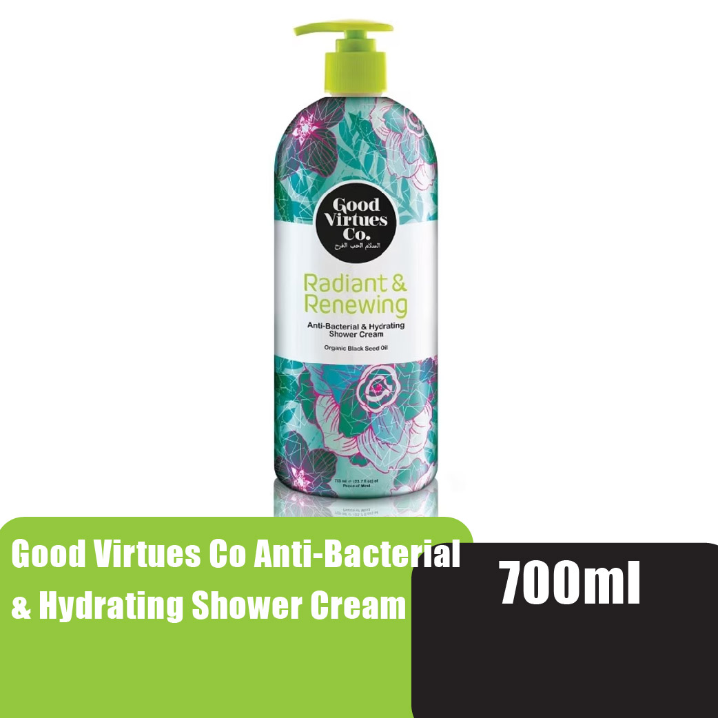 Good Virtues Co Anti-Bacterial & Hydrating Shower Cream 700ml
