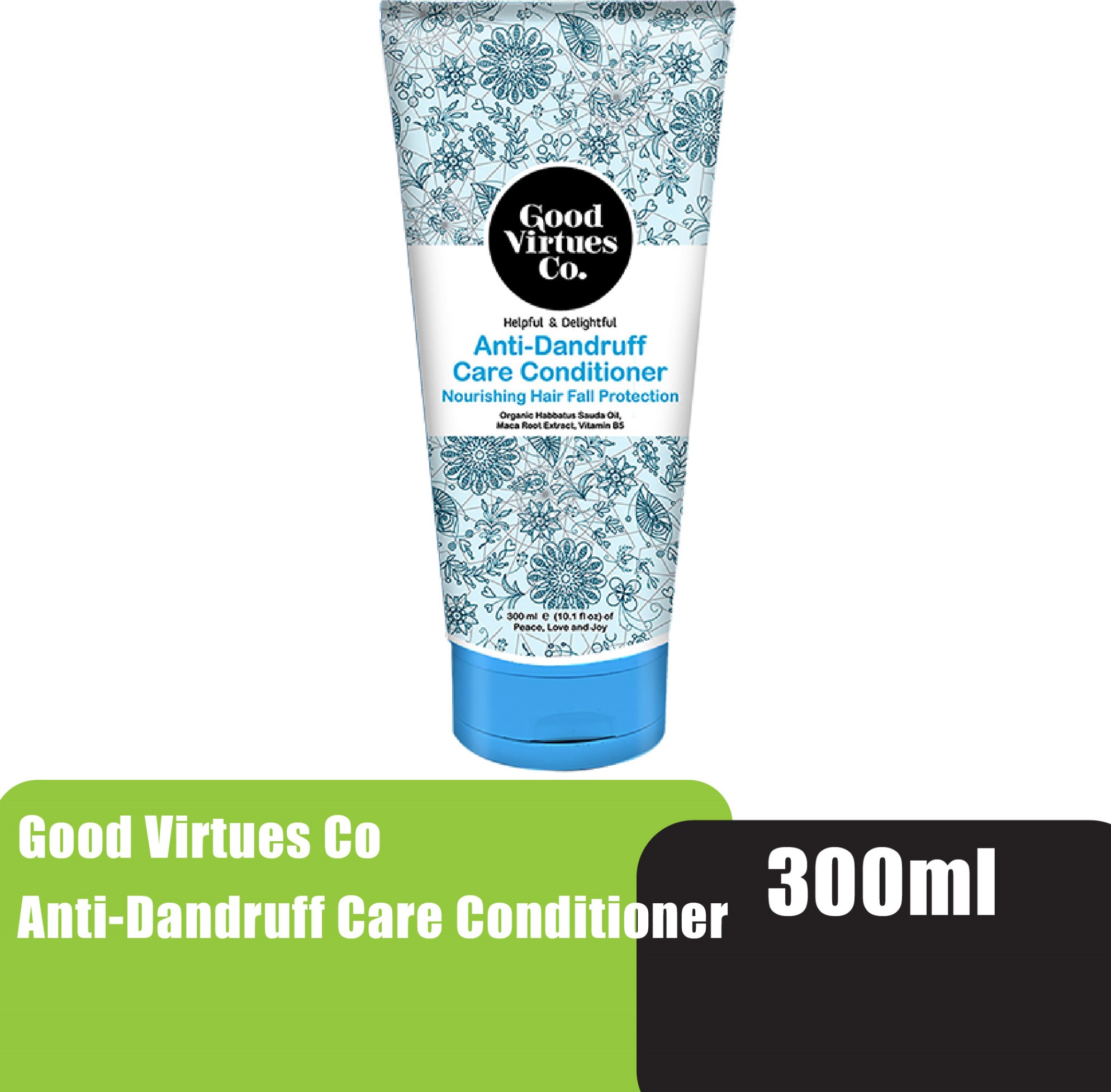 Good Virtues Co Anti-Dandruff Care Conditioner w Nourishing Hair Fall Protection 300ml