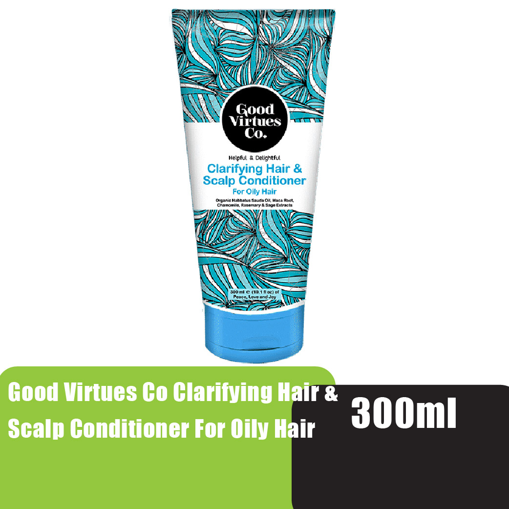 Good Virtues Co Clarifying Hair And Scalp Conditioner For Oily Hair 300ml