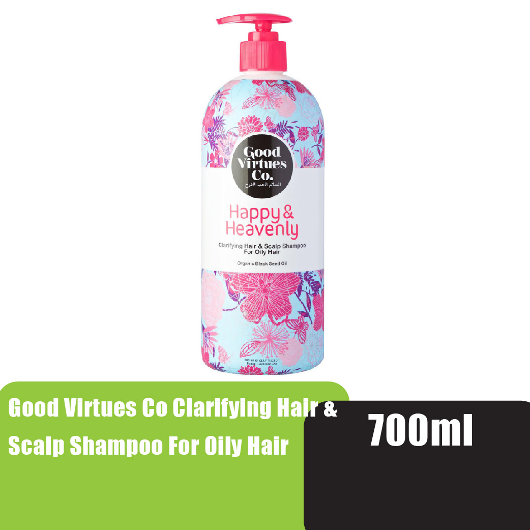 Good Virtues Co Clarifying Hair And Scalp Shampoo For Oily Hair 700ml