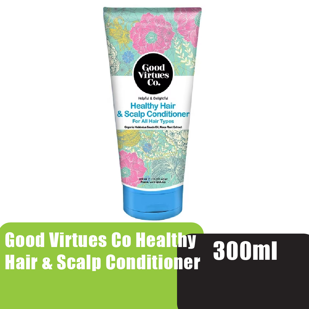Good Virtues Co Healthy Hair And Scalp Conditioner For All Hair Types 300ml