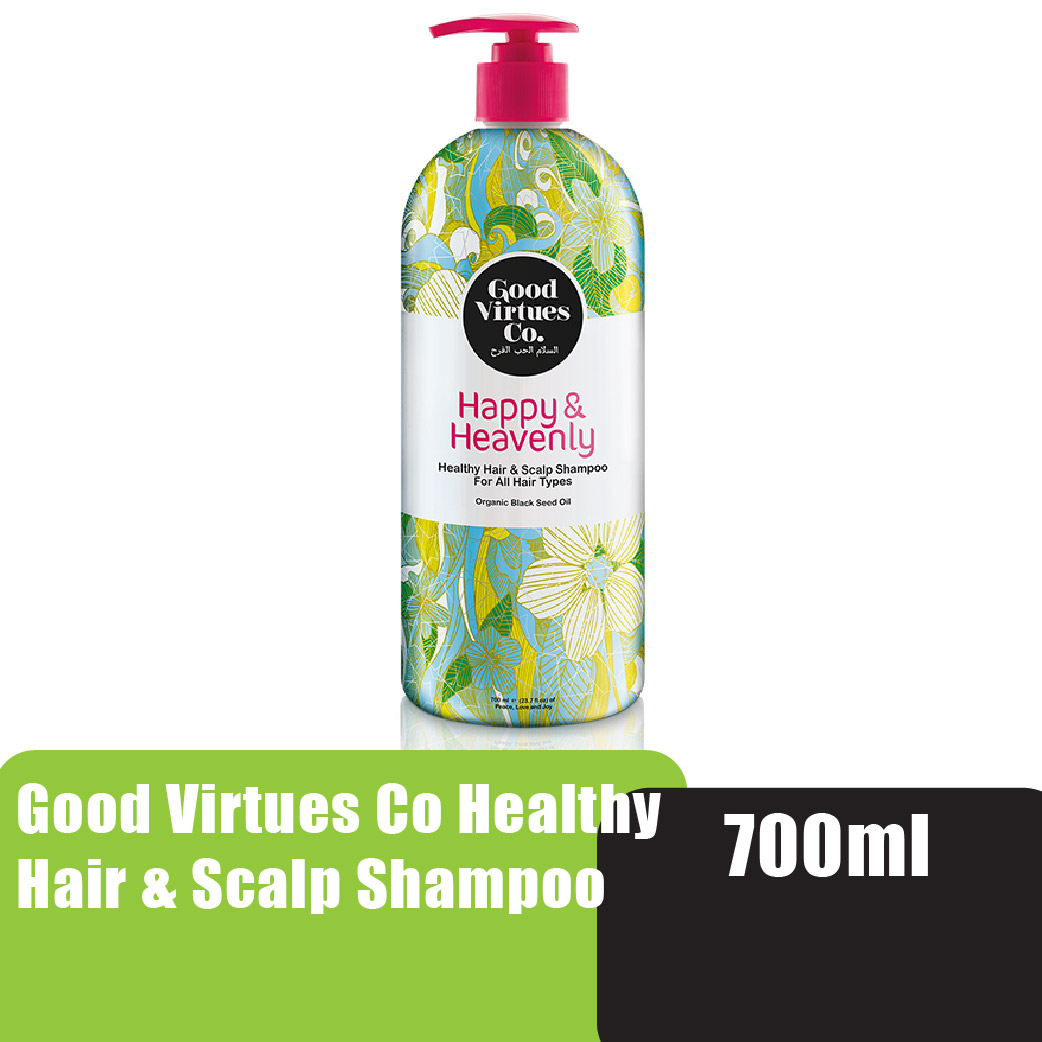 Good Virtues Co Healthy Hair And Scalp Shampoo For All Hair Types 700ml