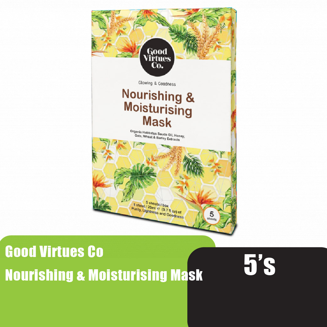 Good Virtues Co Nourishing & Moisturising Mask 5's