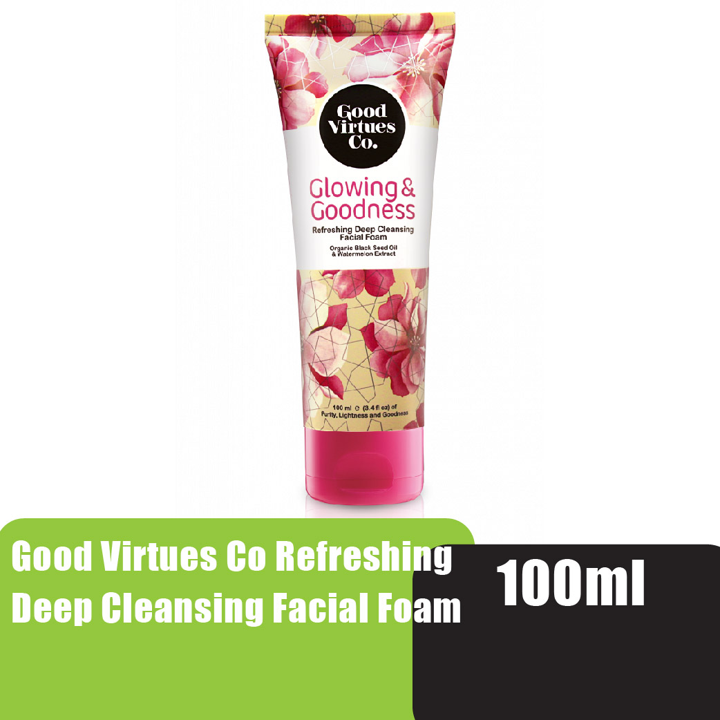 Good Virtues Co Refreshing Deep Cleansing Facial Foam 100ml