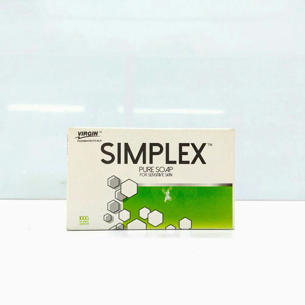 VIRGIN SIMPLEX PURE SOAP 100G