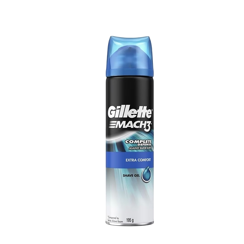 GILLETTE MACH 3 SHAVE GEL 195G - EXTRA COMFORT